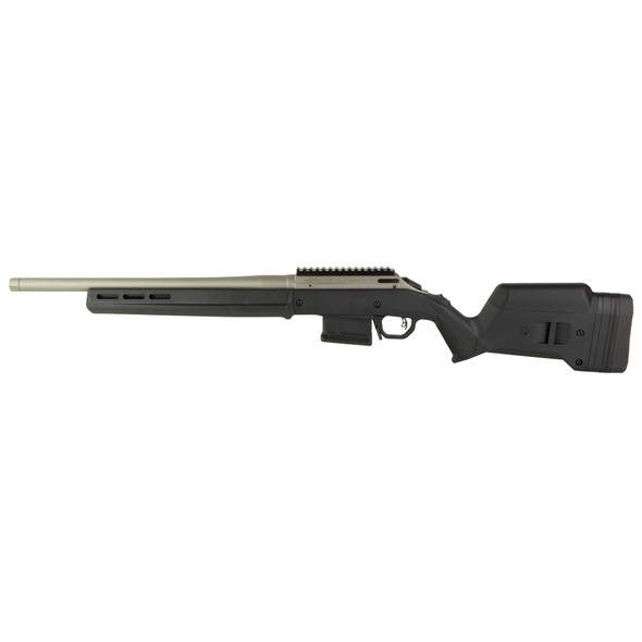 Ruger American¬Æ Rifle : Hunter 6.5 Creedmoor 18" 5 + 1 Silver