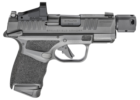 Springfield Armory Hellcat Rdp 9mm Smsc Ns Ms 13+1 Black Handgun