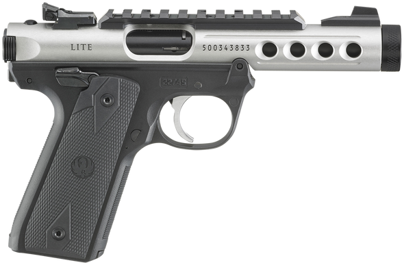 Ruger  Mark IV‚Ñ¢ : 22/45‚Ñ¢ Lite 22 LR 4.4" 10 + 1 Clear Anodized Aluminum