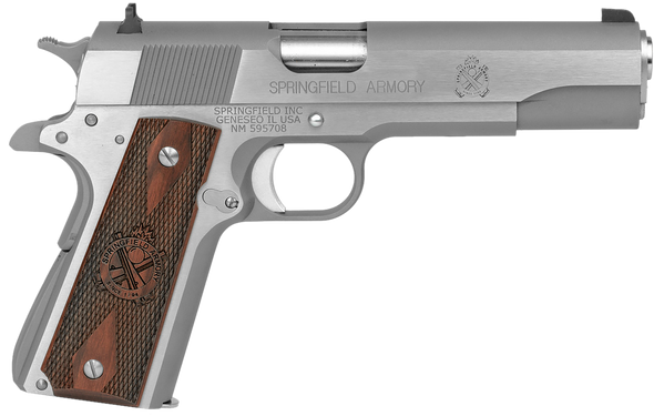 Springfield Armory 1911 45 Mil-spec CA Complaint 7+1 Stainless Handgun