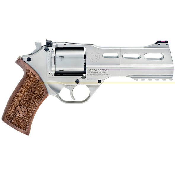 Chiappa Firearms Rhino 50ds 357mag 5" Nickel As