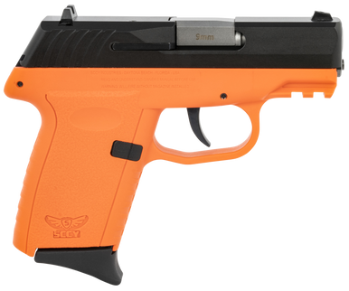 SCCY Industries Cpx-2 G3 9mm Blk/orange 10+1