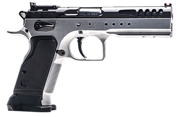 Tanfoglio IFG TF-LIMMSTR-10 Limited Master  10mm Auto 4.75" 14+1 Hard Chrome Black Steel Black Polymer Grip
