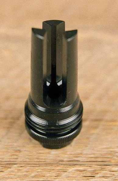 SilencerCo AC1570 ASR Flash Hider Black Steel with 1/2"-28 tpi Threads for 9mm