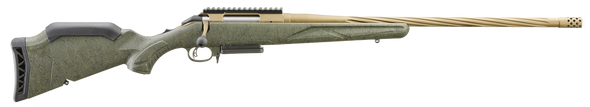 Ruger American¬Æ Rifle Generation II : Predator 7mm-08 Rem 22" 3 + 1 Green Splatter
