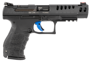 Walther Arms 2846926 PPQ M2 Q5 Match 9mm Luger 5" 15+1 Black Black Tenifer Slide Black Polymer Grip