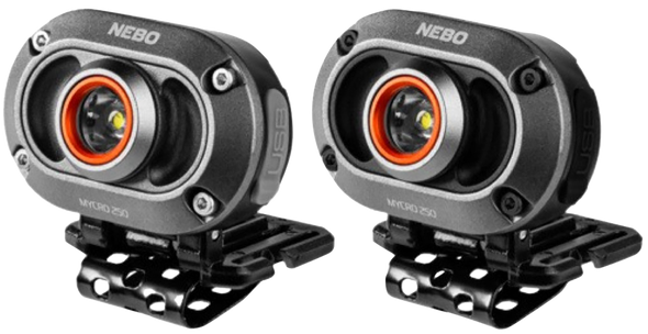 Alliance Consumer Group Einstein 250 Headlamp, Iprotec Neb-hlp-1010 Einstein Headlamp  250 Lu 2pk
