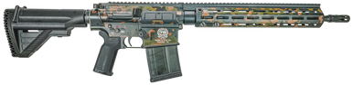 Heckler and Koch (HK USA) Mr762 308win 16.5" Flecktarn
