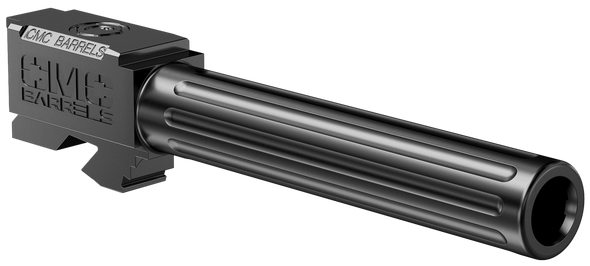 Cmc Triggers Match Precision, Cmc 75522  Glock 19 Fluted Brl Dlc Black