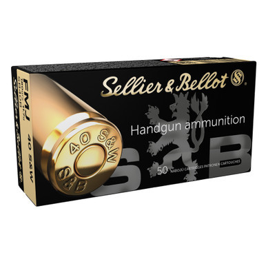 Sellier & Bellot 40 S&W 180gr FMJ 50box/1000case