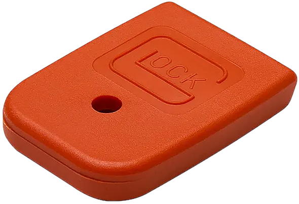 Glock OEM Mag Floor Plate Orange 10mm and 45ACP