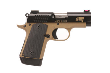 Kimber Micro 9 Hero 9mm 7round Tan/blk