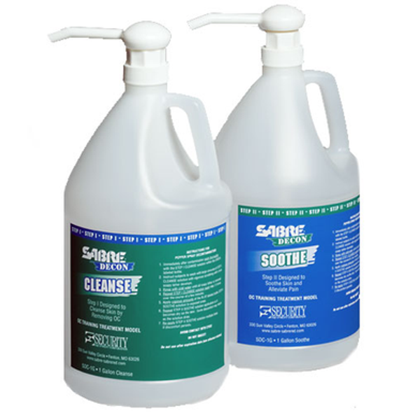 SABRE DECON Cleanse - Step I (1 Gallon - Training Treatment Models)