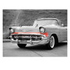 Trim Parts 1957 Chevrolet Front 3 Piece Hood Bar W/Extensions and Installation Kit - (1425K)