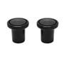 Trim Parts 1963-78 GM Full Size Car/El Camino 2-Piece Black Vent Pull Knobs - (4561)