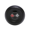 Trim Parts 1969-75 Chevrolet Corvette Black Horn Button W/Tilt & Telescopic Steering, Each - (5074A)