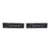 Trim Parts 1968-69 Chevrolet Camaro Door Panel Emblems, Pair - (6757)