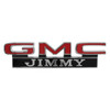 Trim Parts 1971-72 GMC Truck Front Fender “GMC Jimmy” Emblem W/Fasteners, Pair - (9835)