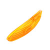 Trim Parts 1955 Chevrolet Full Size Cars Amber Parking Light Lens W/Bowtie, Pair - (A1026)