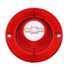 Trim Parts 1962 Chevrolet Full-Size Car Red Back Up Light Lens W/Bowtie & W/O Trim, Each - (A2160B)
