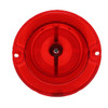 Trim Parts 1963 Chevrolet Bel Air/Biscayne Red Tail Light Lens W/Trim, Each - (A2251)