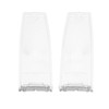 Trim Parts 1966-67 Chevrolet Chevy II/Nova Clear Tail Light Lamp Lens, Pair - A3047C