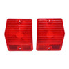 Trim Parts 1965 Chevrolet Chevy II/Wagon Tail Light Lens, Pair - (A3052)