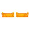 Trim Parts 1968-69 Chevrolet Chevy II/Nova Amber Parking Light Lens, Pair - A3055