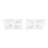 Trim Parts 1970 Chevrolet Nova Clear Parking Light Lens, Pair - (A3060)