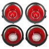 Trim Parts 1971 Chevrolet Camaro With R/S Trim (Late) Tail Light Lens Set - (A6709S)