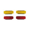 Trim Parts 1970-1973 Chevrolet Camaro Front & Rear Side Marker Light Kit - (A6732)