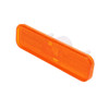 Trim Parts 1974-77 Chevrolet Camaro Dark Amber Front Marker Light Assembly, Pair - (A6742)