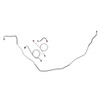 The Right Stuff 67-68 Bel Air & Impala Manual Brakes Pre-Bent OE Steel Front Brake Line Kit - (BKT6701)