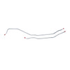 The Right Stuff 70 Camaro & Firebird Rear Axle Pre-Bent OE Steel Brake Line Kit - (FRA7002)