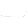The Right Stuff 1968-69 AMC AMX, Pre-Bent OE Steel 3/8" Front To Rear Fuel Line - (JGL6803)