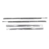 Trim Parts 1963-1965 Mopar B-Body Convertible 4 Piece Hardtop Sill Plate Set - (MP2201)