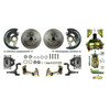 The Right Stuff 64-72 Malibu 9" Booster, Front Power Disc Brake Conversion Kit - (AFXDC01C-PML)