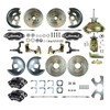 The Right Stuff 67-72 GM A-Body, Power 11" Booster, Show N Go  4-Wheel Disc Brake Conversion Kit - (AFXDC26C-P)