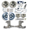 The Right Stuff 63-70 Chevy/GMC Truck & Suburban, Manual Front Disc Brake Kit, Chrome Upper - (TSD6315X)