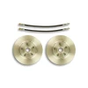 The Right Stuff 1964-73 Ford Mustang, 4 Wheel At-the-Wheel Disc Brake Conv Kit, w/ Large Ford 9" - (ZWK6445-P)