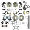 The Right Stuff 1967-1969 Firebird Non-Staggered Hydro Boost 4-Wheel Disc Brake Conversion Kit - (AFXHB22C-PF)