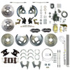 The Right Stuff 68-69 Camaro, Staggered, 2" Drop Hydro Boost 4 Wheel Disc Brake Conversion - (AFXHB25D-P)