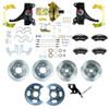 The Right Stuff 71-72 GM C10/15 Truck/Sub 2" Drop Power 4-Wheel Disc Kit Black Wilwood Calipers - (TDC7155DBP)