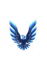 Trim Parts 1978-1980 Firebird Trans Am Quarter Sail Panel 3 Inch Bird Decal- Blue - (TPG-6324)