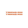 Trim Parts 1978-1980 Trans Am Fender Decal - Orange - (TPG-6335)