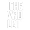 Trim Parts 1958-66 Fleetside "Chevrolet" Letter Set - White - (TPG-9115)
