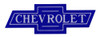 Trim Parts 1947-87 White on Blue "Chevrolet" Bowtie - 13" - (TPG-9125)