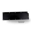 The Right Stuff Detailing Gen 4 LS Valley Cover w/o the Oil Pressure Sensor Adapter, Blank, Black Anodized - (G4LSVC-B-K)