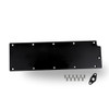 The Right Stuff Detailing Gen4 LS Valley Cover with Oil Pressure Sensor Adapter, Pocketed, Black Anodized - (G4LSVC2-B-K)