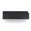 The Right Stuff Detailing Gen 4 LS Valley Cover w/o Oil Pressure Sensor Adapter, Pocketed, Black Anodized - (G4LSVCP-B-K)